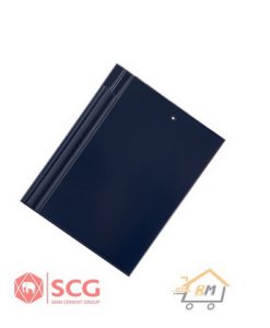 กระเบื้องหลังคาเซรามิก เอสซีจี รุ่นเอ็กซ์เซลล่า โมเดิร์น สีสกาย บลู