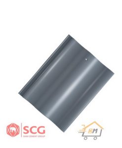 กระเบื้องหลังคาเซรามิก เอสซีจี รุ่นเซลิกา เคิร์ฟ สีชาโคล เกรย์