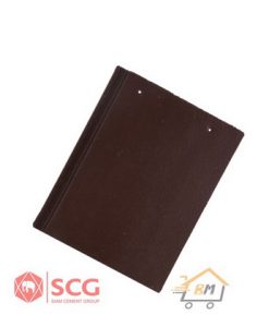 กระเบื้องหลังคาคอนกรีต เอสซีจี รุ่นเพรสทีจ สีดีพมารูน