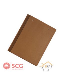 กระเบื้องหลังคาคอนกรีต เอสซีจี รุ่นเพรสทีจ สีเมอริเดียนบราวน์