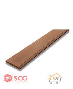 ไม้เชิงชาย เอสซีจี ขนาด 15x400x1.6 ซม.และ ขนาด 20x400x1.6 ซม. สีรองพื้น