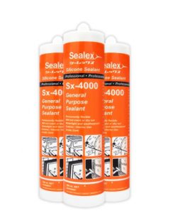 ยาแนว ซิลิโคนชนิดกรด Sx-4000