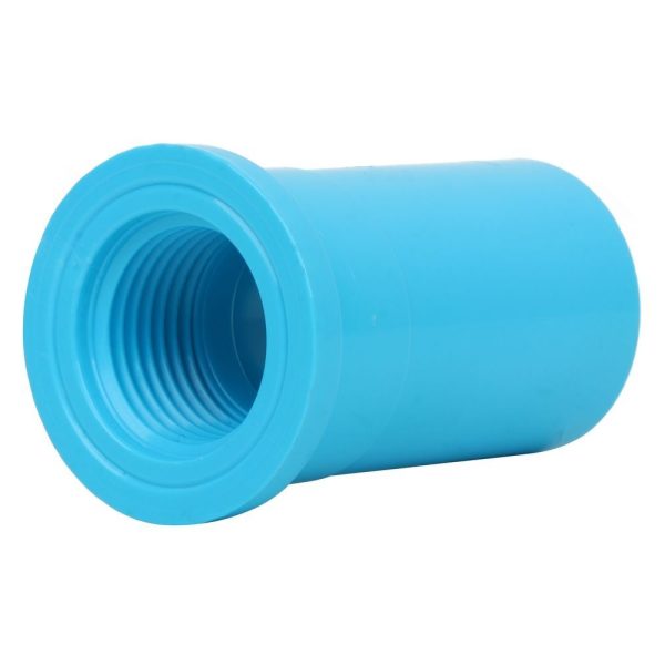 ข้อต่อตรงเกลียวใน หนา 18ฟ้า(1/2") SCG