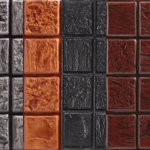 กระเบื้องคอนกรีตปูพื้น เอสซีจี แสตมป์เพฟ ลายเนเปิ้ล 40x40x3.5ซม.