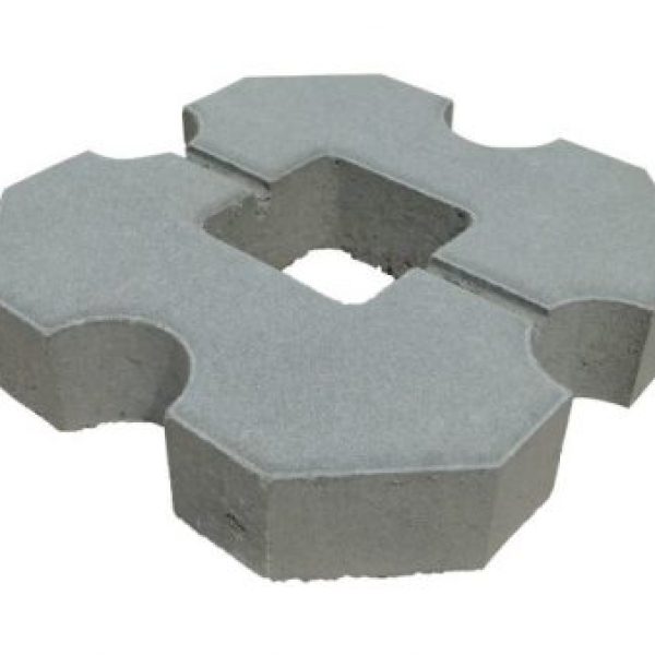 บล็อกปูพื้น เอสซีจี รุ่น กราสบล็อก No.01 ขนาด 30 x 30 x 6ซม.