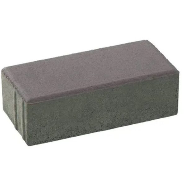 บล็อกปูพื้น เอสซีจี รุ่นศิลาเหลี่ยม เทา ขนาด 10x20x6 ซม.
