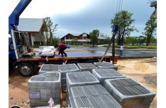 ส่ง กระเบื้องหลังคาคอนกรีต เอสซีจี รุ่นเพรสทีจ เอ็กชิลด์ เคลาดี้ เกรย์